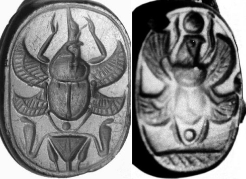 Horus as scarab